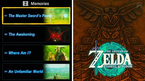 The Legend of Zelda: Tears of the Kingdom - All Memories Cutscenes