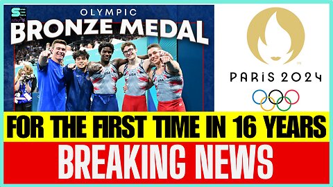 US MEN WIN BRONZE IN TEAM FINAL, FIRST MEDAL IN 16 YEARS #Olympics #Paris2024 #ParisOlympics