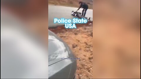 Handcuffed Man Tazed by Power Hungry Police