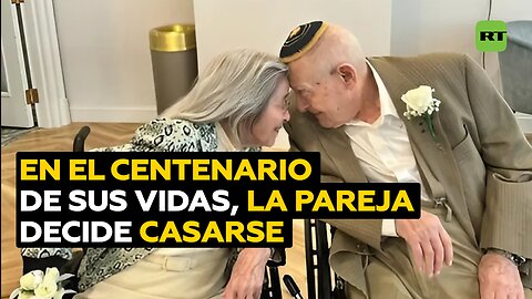 Una pareja de 102 y 100 años se casan en Filadelfia