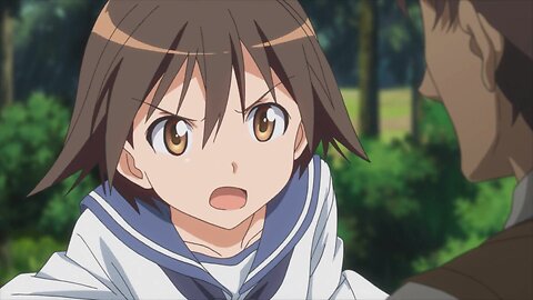 Strike Witches the Movie - Yoshika helping injured people