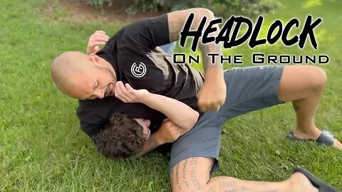 Escape a Headlock on the Ground - Self Defense