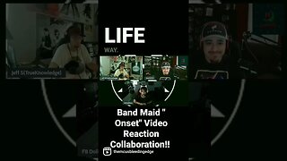 Clip #4 of a Band Maid " Onset" First Reaction/ Video Reaction Collaboration! #bandmaidonset