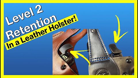 Falco Holsters Level 2 Retention Leather OWB Holster: The Perfect Holster for EDC