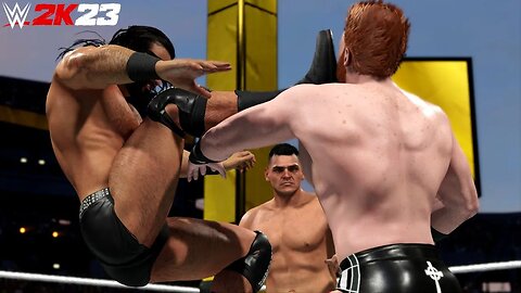 Drew McIntyre vs Gunther vs Sheamus WM39 | WWE 2K23