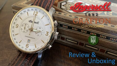 Ingersoll "The Grafton" Chronograph 50m Watch - Review & Unboxing (I00602 / Miyota OS21)