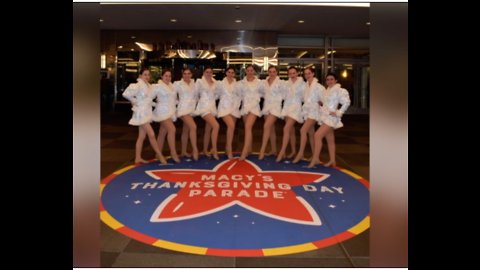 Park Vista Dance Team gets ready for Macy's Parade