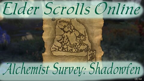 Alchemist Survey: Shadowfen [Elder Scrolls Online]