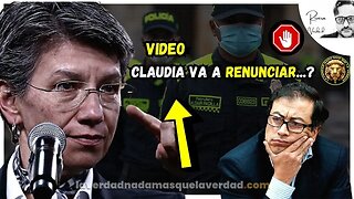 CLAUDIA LÓPEZ SI LE QUEDO GRANDE - RENUNCIE…?