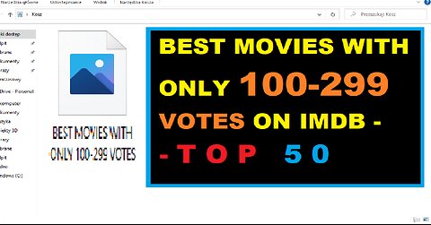 C:\Kosz\HITS🌌🎶✨\ BEST MOVIES with Only 100-299 Votes - TOP 50 - Silent Version :))