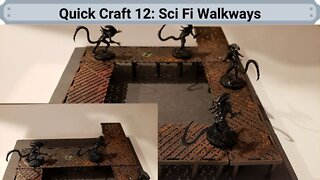 Quick Craft 12: Aliens inspired Sci Fi Walkways