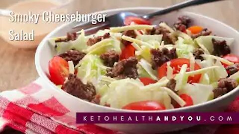 How to make Keto Smoky Cheeseburger Salad | Step by Step Recipes
