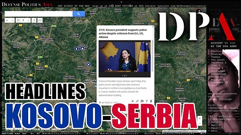 [ Serbia-Kosovo ] SERBIAN TROOPS DEPLOYED AT KOSOVO BORDER; Kosovo break from western allies demands