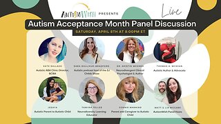 Embracing Autism IRL - Autism Acceptance Month Live Panel