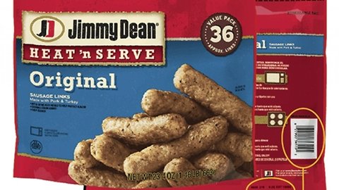 Jimmy Dean Recalls Thousands Of Pounds Of Meat Products