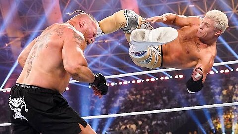 American Nightmare Cody Rhodes vs The Beast Brock Lesnar at SummerSlam