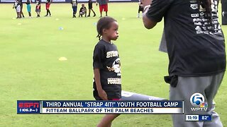Cre'von Leblanc's 3rd annual Strap 4 It Youth Football Camp