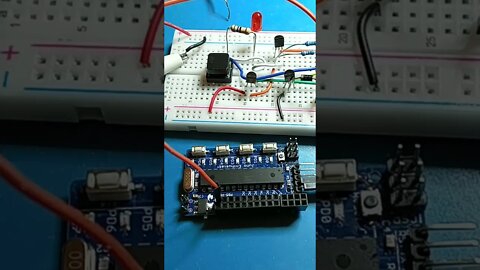Push Button Latch Circuit with Microcontroller that Automatically Shuts Off the Power