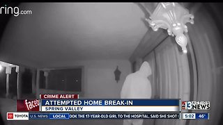 Man Attempts to break-in home