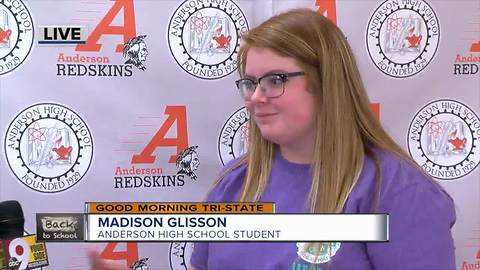 Anderson High School link crew talks about freshman orientation