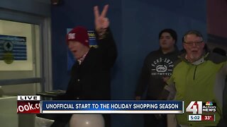 Unofficial start to the holiday shopping season