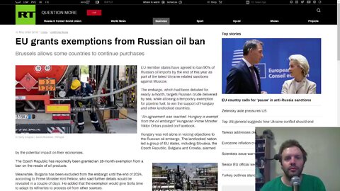 EU grants exemptions from Russian oil ban