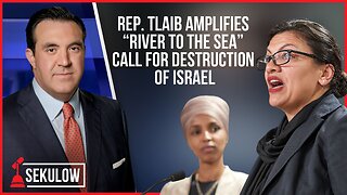 Rep. Tlaib Amplifies “River to the Sea” Call for Destruction of Israel