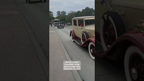 Old Car Festival Greenfield Village Dearborn, Michigan #classiccar #car #greenfieldvillage