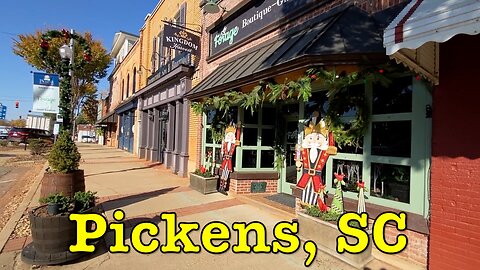 I'm visiting every town in SC - Pickens, South Carolina