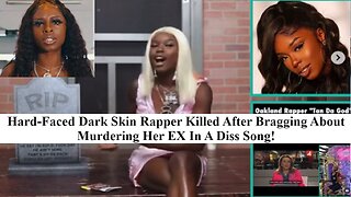 Hard-Faced Rapper, 'Tan DaGod', Shot Dead At Event After Bragging About Killing Her EX In Rap Song!