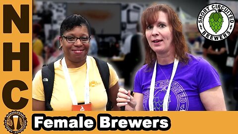 Female Home brewers at NHC interviews #homebrewcon #scbatnhc