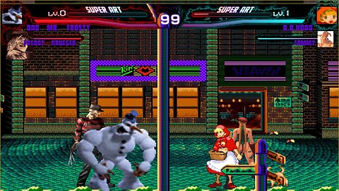 Mugen: Frosty/Freddy Krueger vs B.B. Hood/Cammy