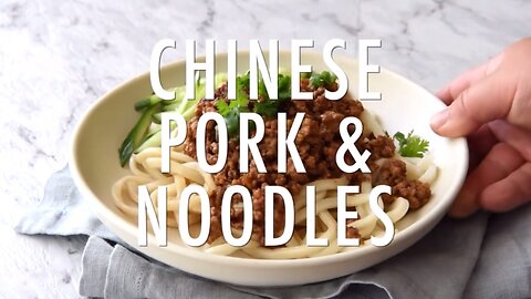 Chinese Pork and Noodles
