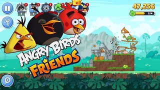 2012 Angry Birds Friends Mobile Game. No Commentary Gameplay.