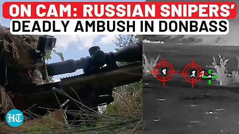 Putin’s Deadly Snipers In Action In Donbass; Ukrainian Gunner Eliminated In Daring Strike | Watch