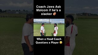 When a head coach questions a player 🤣🏈