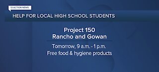 Free food, hygiene products in Las Vegas