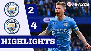 Man City VS Man City | Online Match Highlights - FIFA 22