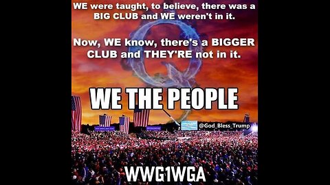 WeThePeople: There’s a BIGGER CLUB & THEY ain’t in it.