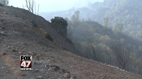 Rain may trigger mudslides in fire-weary California communities