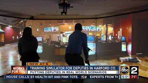 Simulator prepares Harford Co. deputies for active shooters, other situations