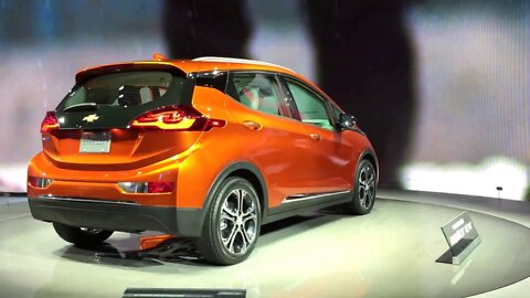 The Chevy Bolt EV at the 2016 Detroit NAIAS Auto Show