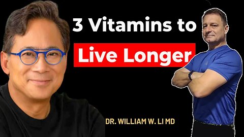 Top 3 Supplements to Regenerate Stem Cells & Live Longer | Dr. William Li (Longevity Tips)