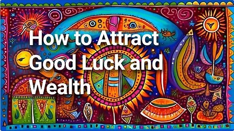 How to Attract Good Luck and Wealth