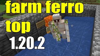 Melhor farm de ferro minecraft 1.20.2 fácil 2023