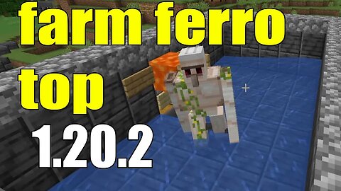 Melhor farm de ferro minecraft 1.20.2 fácil 2023