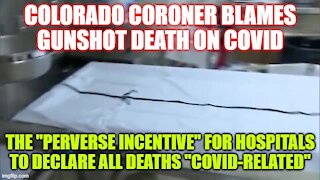 COLORADO CORONER LIES ABOUT COVID DEATHS!