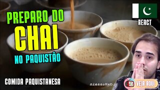 O CHAI INDIANO em sua VERSÃO PAQUISTANESA! Reagindo a COMIDAS DE RUA do PAQUISTÃO | Veja Aqui Reacts