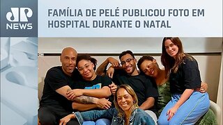 Filha de Pelé agradece apoio recebido: ‘Mais uma noite juntinhos com ele’