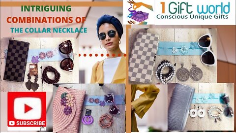 1GiftWorld will show you: Some great Combination Ideas of Two Choker/Collar Necklaces